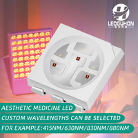 Led monocromático 5050 smd de 0,2 W para beleza médica