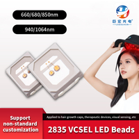 2835 Capas de cabelo VCSEL de várias bandas, Patch terapêutico Patch Medical Beauty LED MIDERS