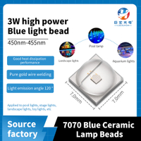 Cerâmica 7070 núcleo único vermelho verde led led contas de alto brilho Fase de luz Luz Luz Luz dedicada RGB Light Source