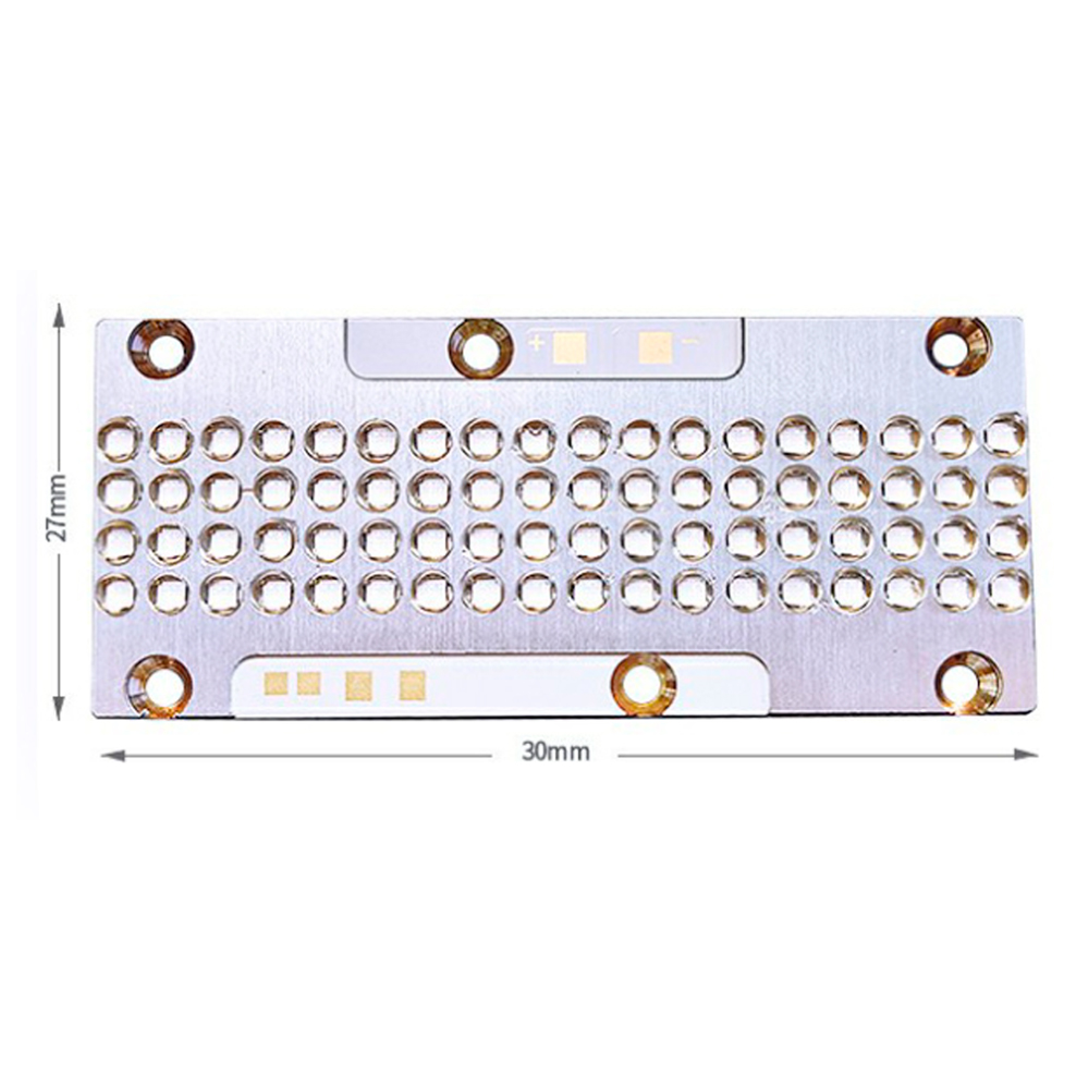 UV de alta potência e alto brilho em impressão 3D, impressão e adesivo sem sombra Cura UVA LED Integrated Light Source