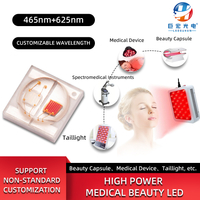 3535 beleza médica Fisioterapia Red e azul Dual cor 465nm 625nm LED contas