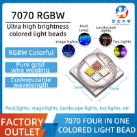 Cerâmica 7070rgbw de alta potência colorida de alto brilho LED LED Stage Light Light Light Source