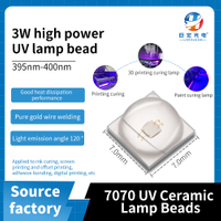CERAMIC 7070 UV LED MISTOS 370/400NM UV Lâmpada de identificação de jóias de cura
