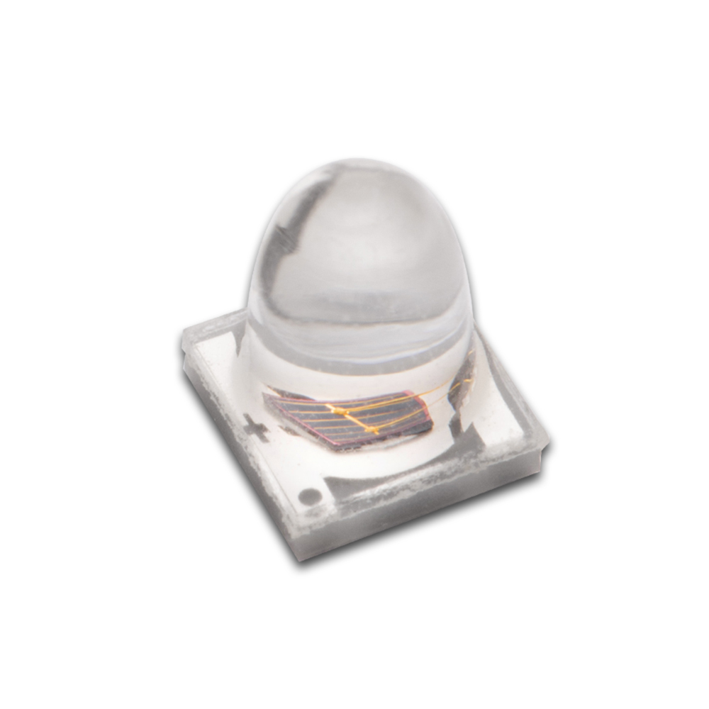 Fonte de luz LED infravermelha de alta potência cerâmica 3535 3W com ângulos de emissão de 850/970/1050/1210nm e um ângulo de emissão de 20°